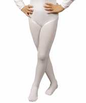 Carnavalskleding witte kinder mailot