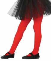 Meisjes maillot rood